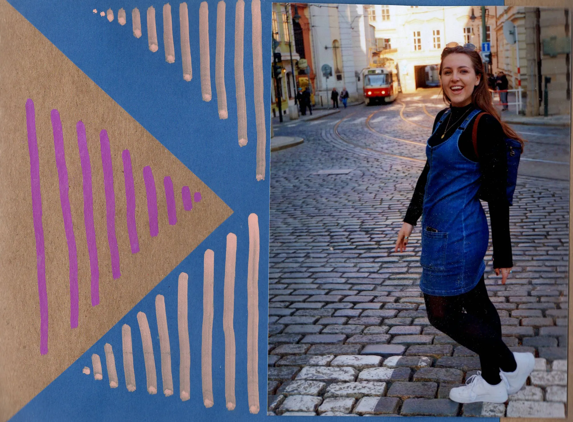 Cobblestone smile