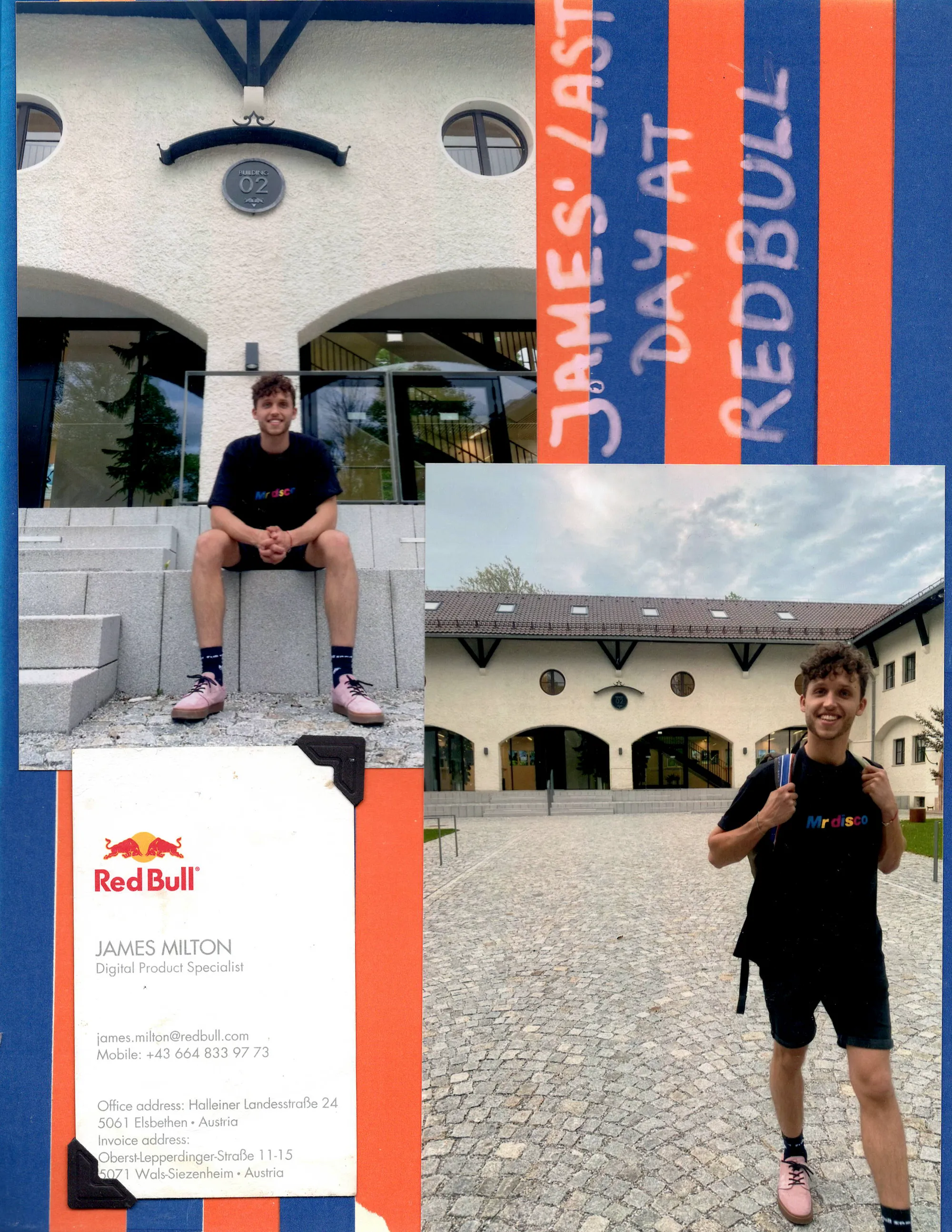 James' last day at Red Bull