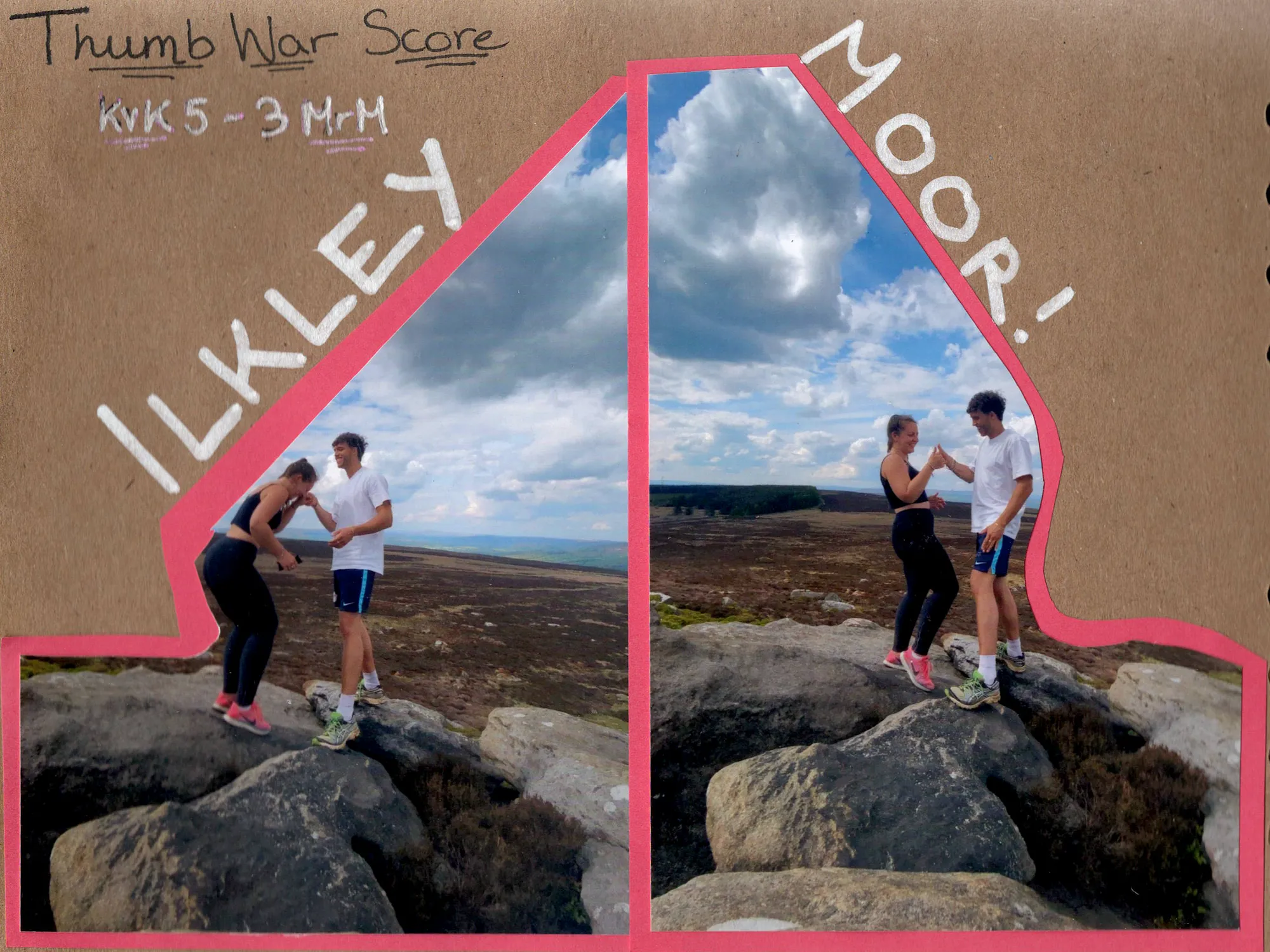 Thumb War: KVK 5–3 MrM, Ilkley Moor, UK