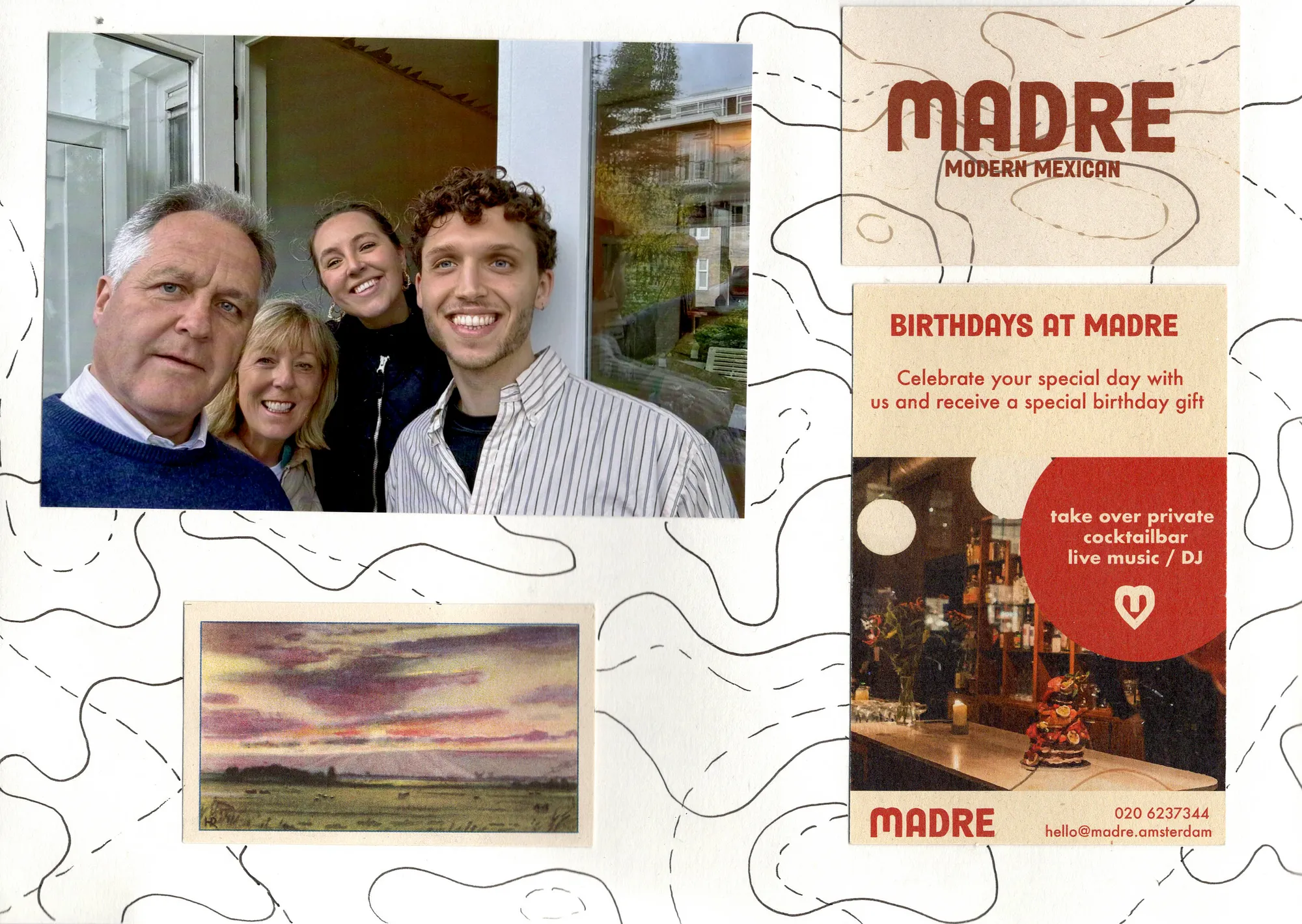 Anniversary at Madre, Amsterdam, Netherlands