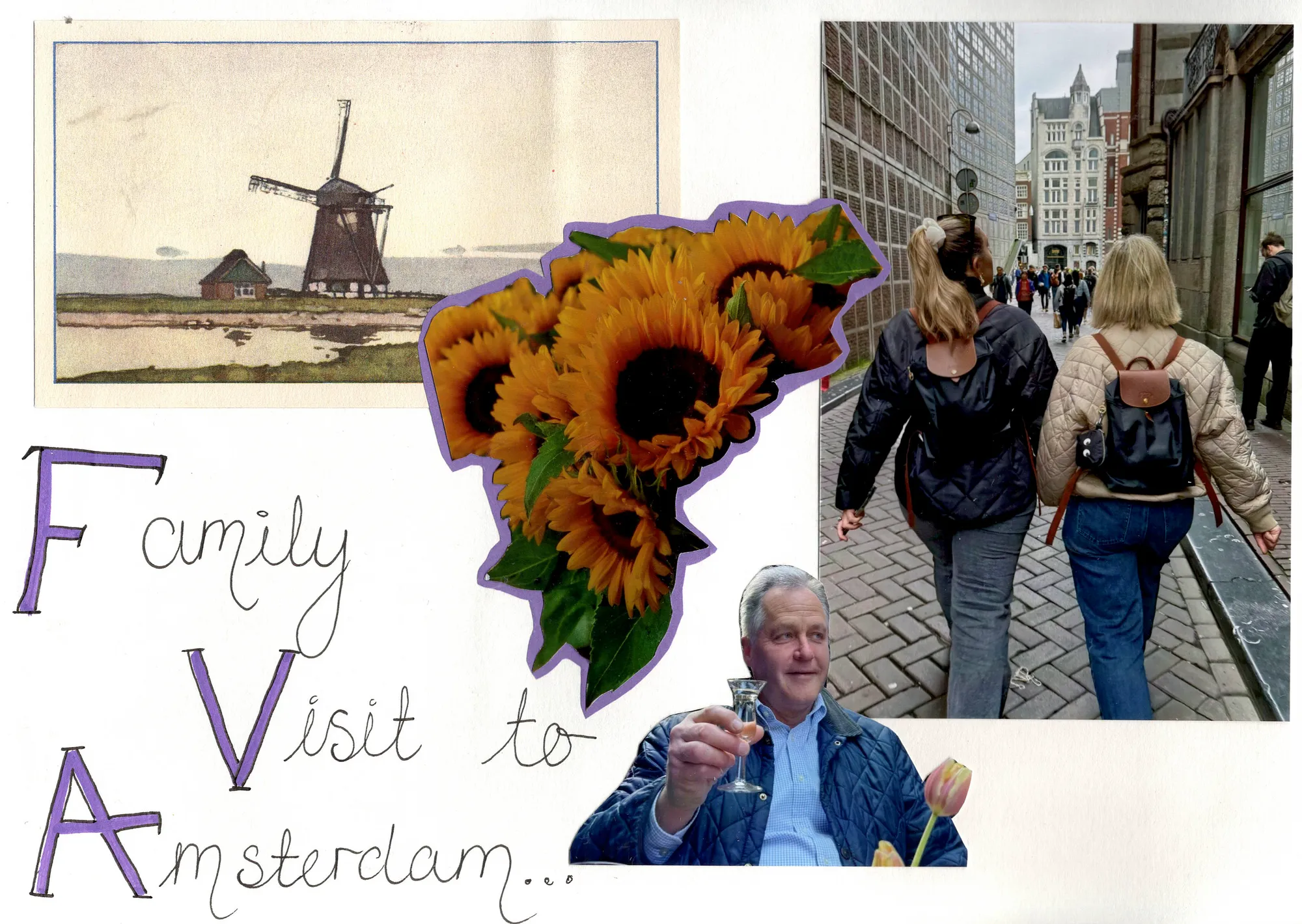Family visit to Amsterdam, Netherlands