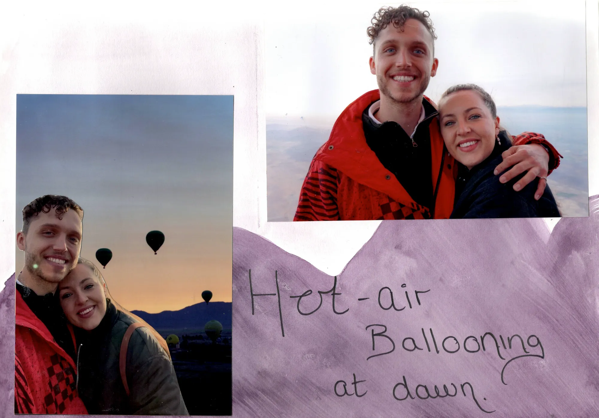 Hot-air Ballooning at dawn.