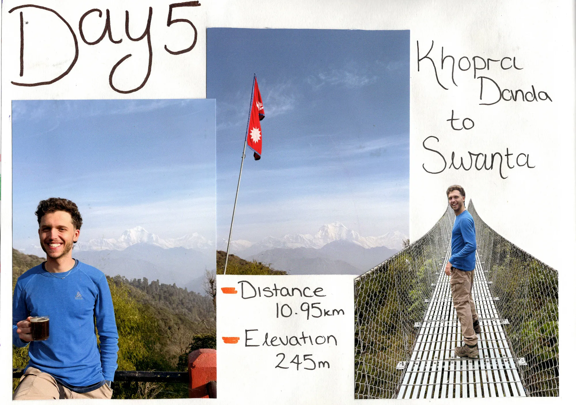 Khopra Danda to Swanta, Nepal