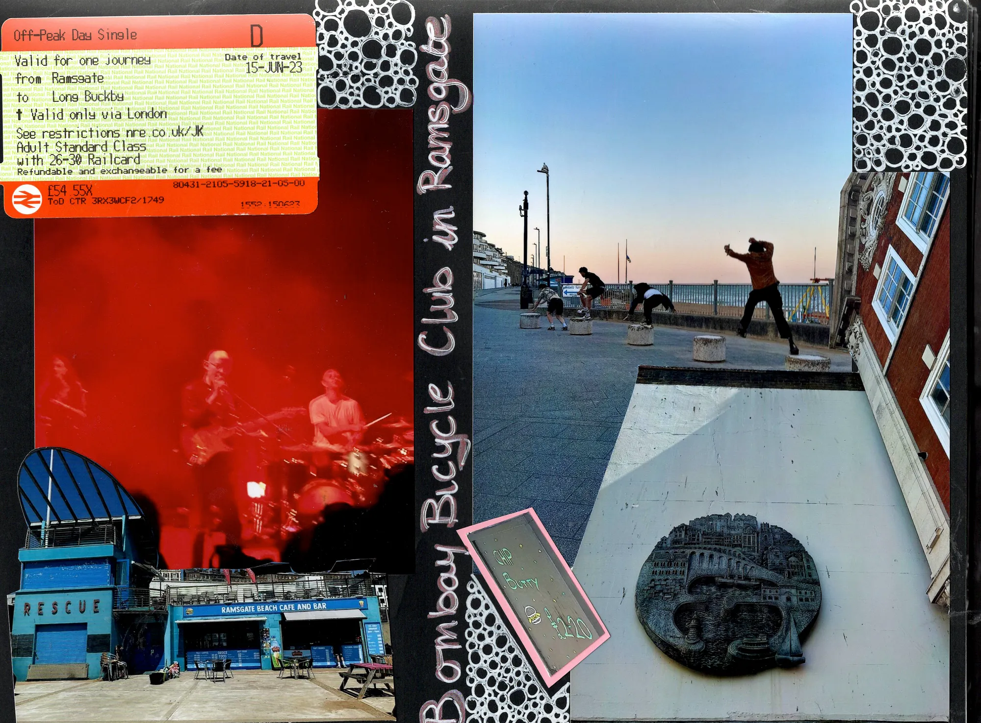 Bombay Bicycle Club in Ramsgate, UK