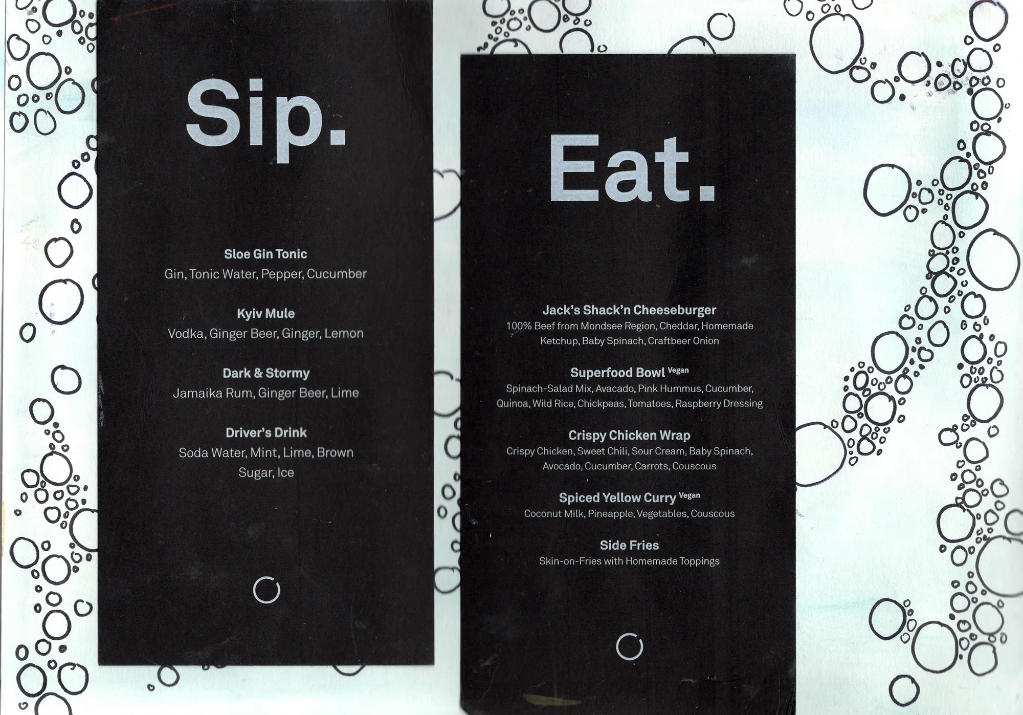 Sip. Eat.