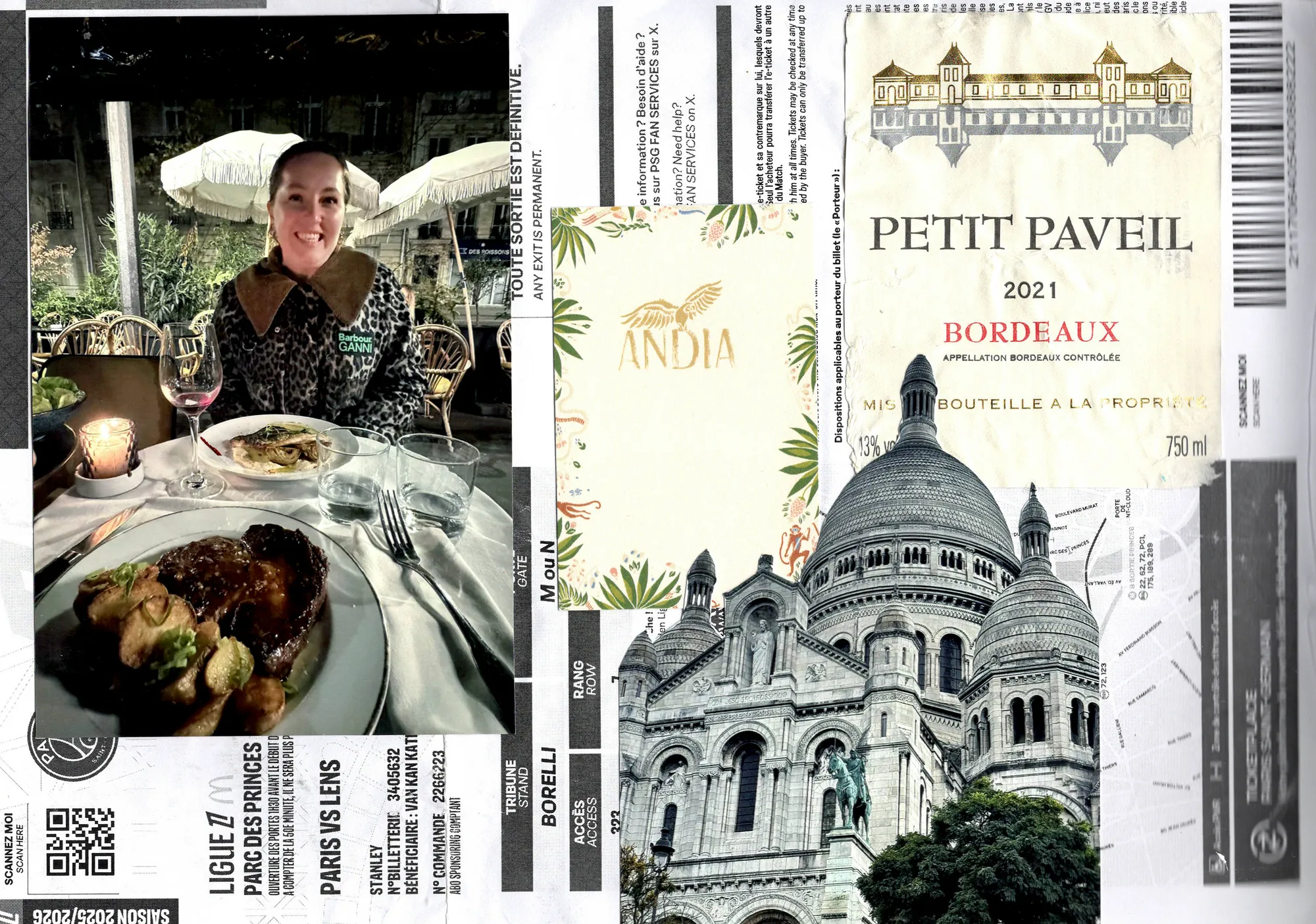 Dinner in Paris, France