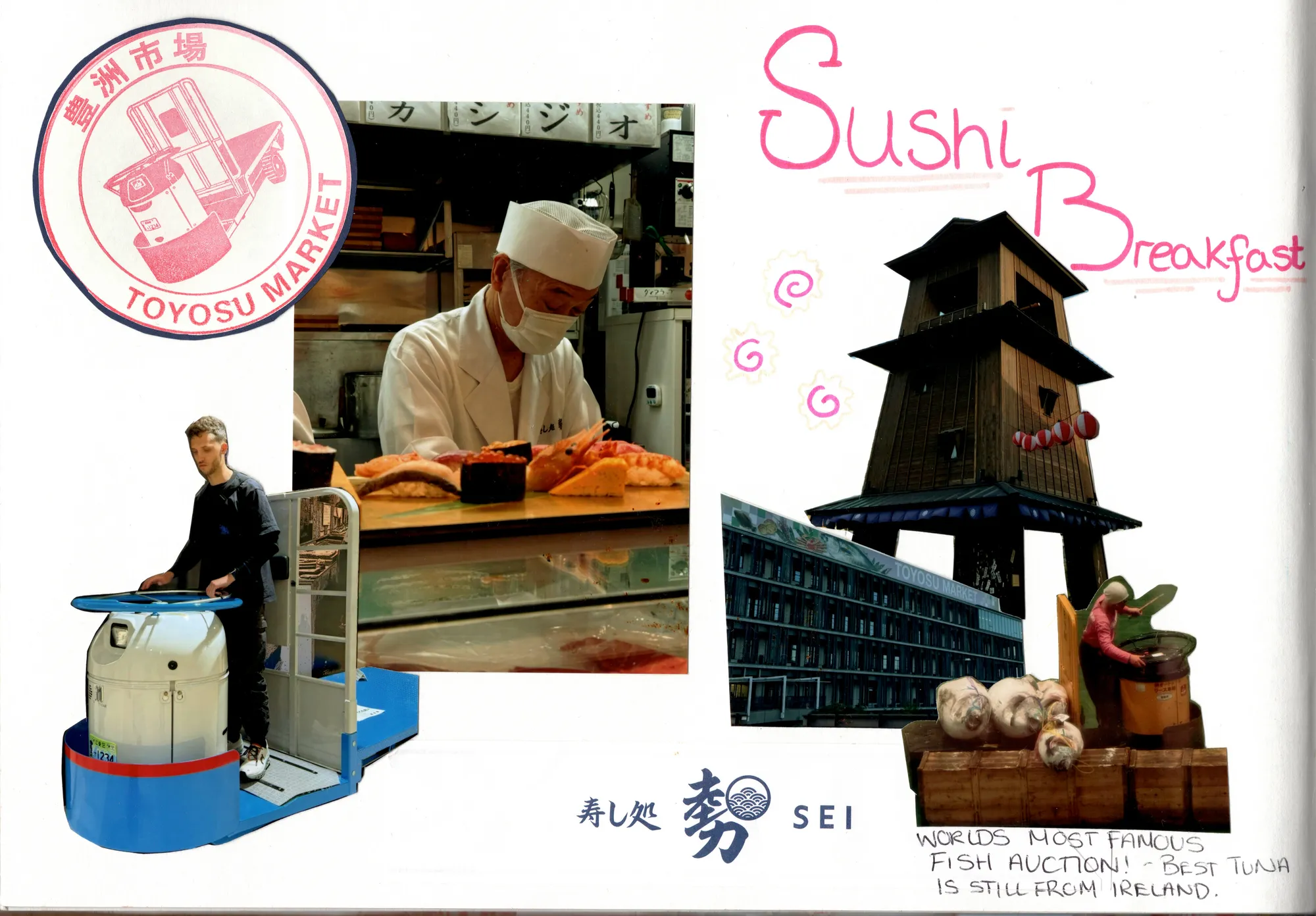 Sushi Breakfast, Japan