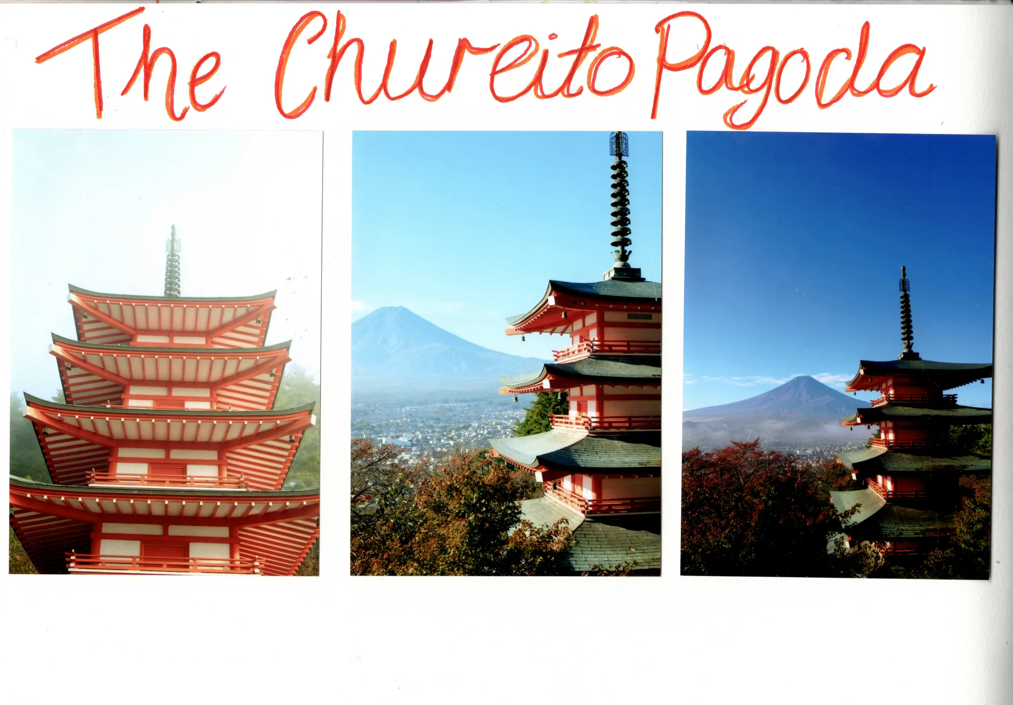 The Chureito Pagoda, Japan