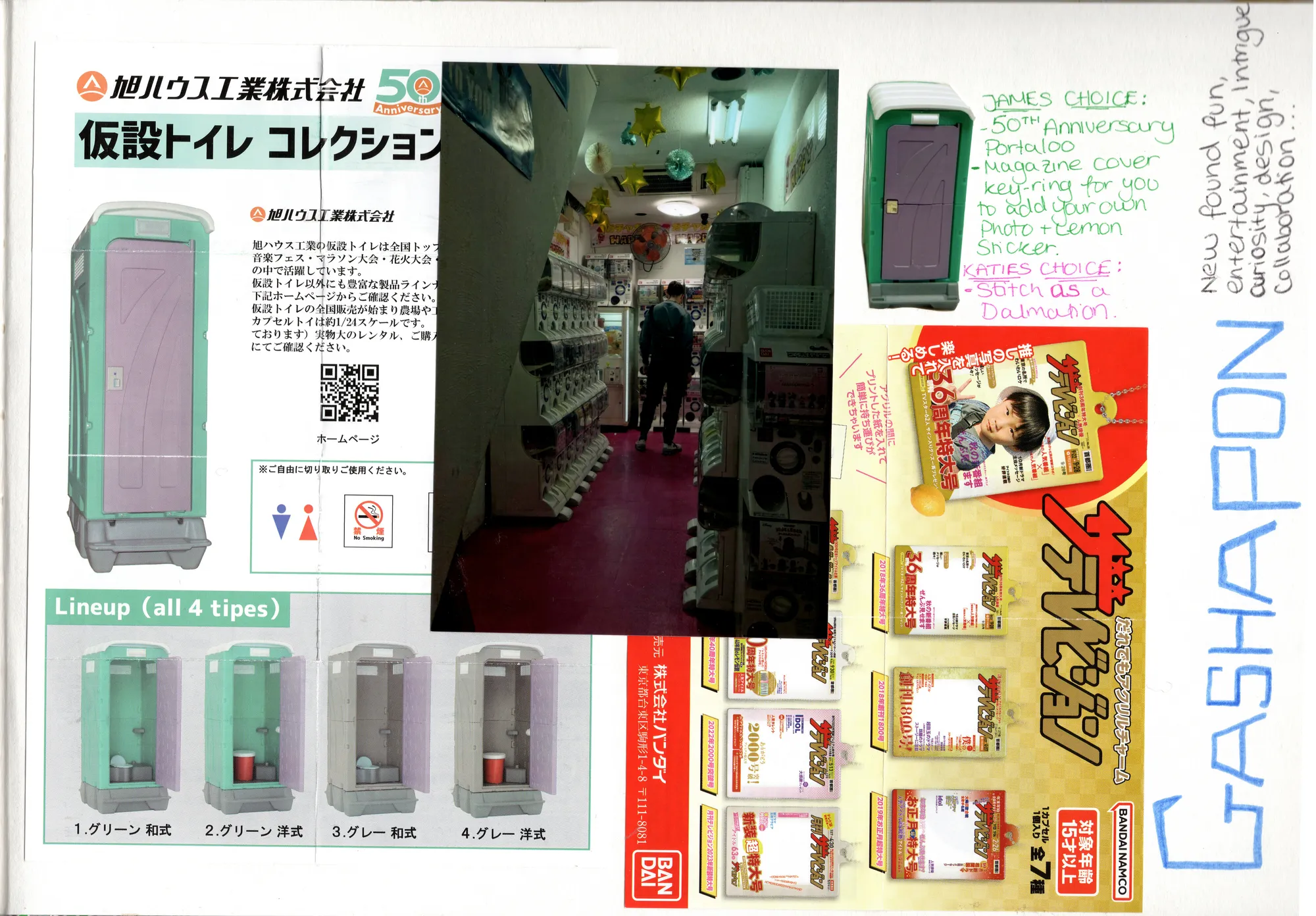 Gashapon, Japan