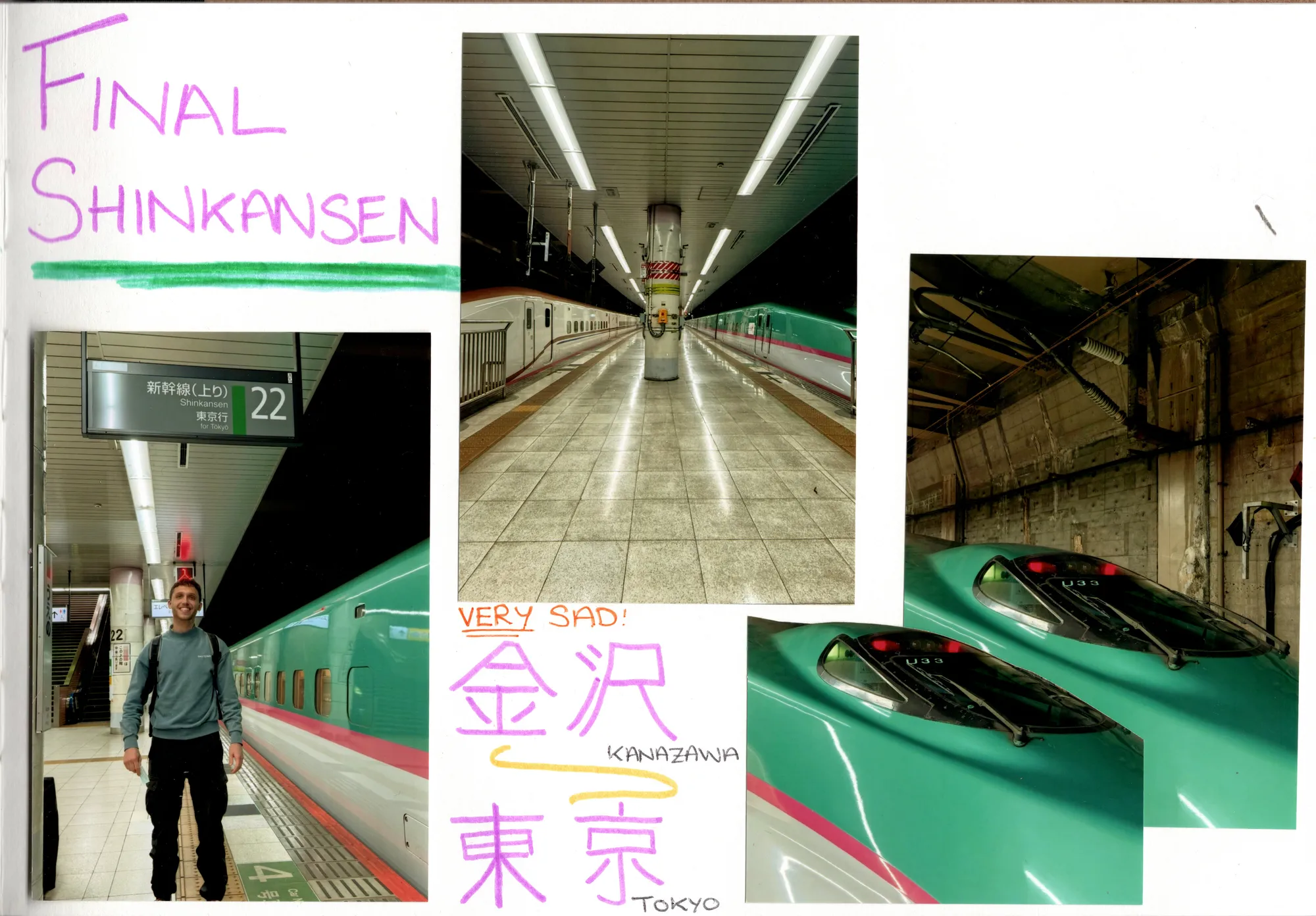Final Shinkansen, Japan