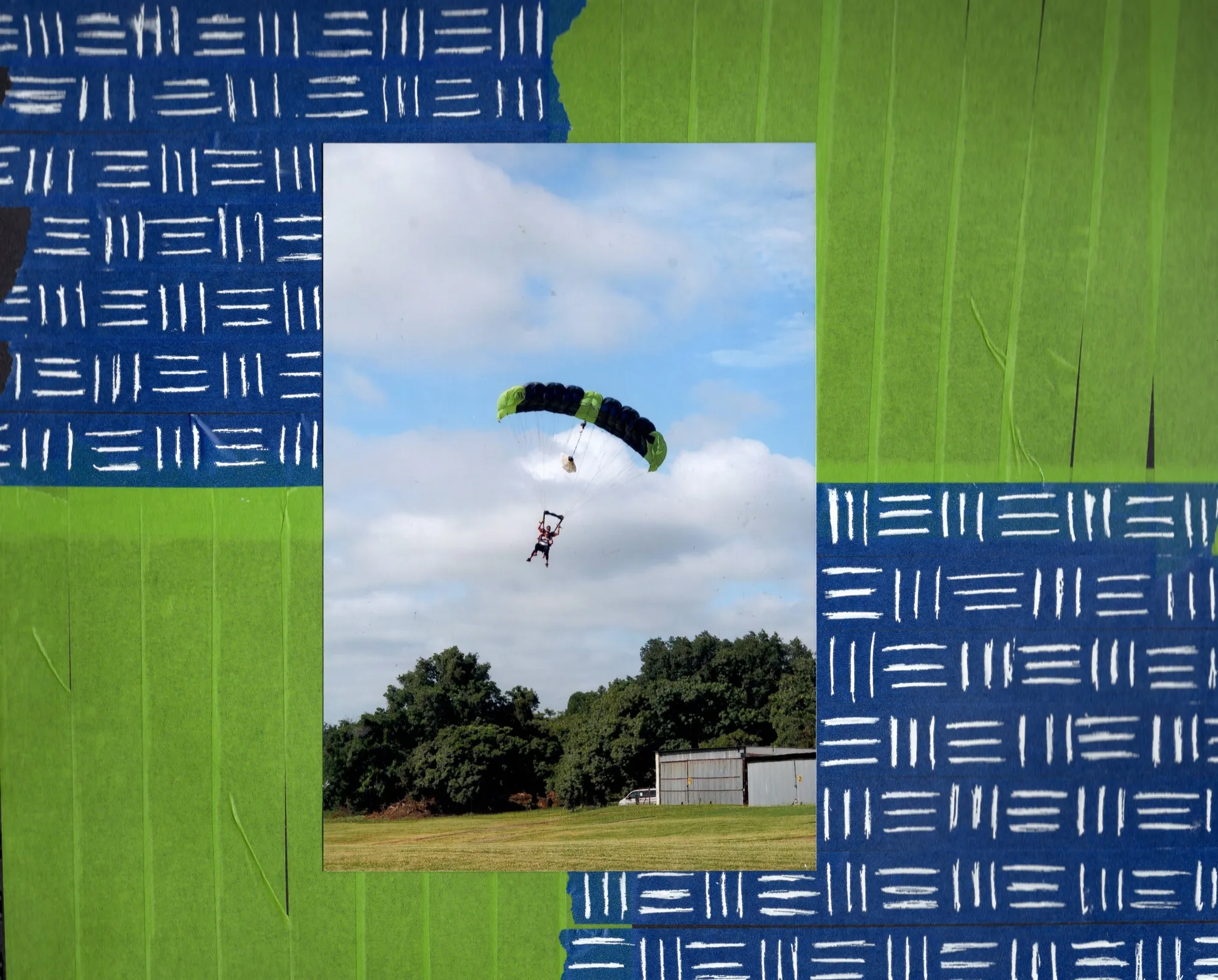 Tandem skydive, South Africa
